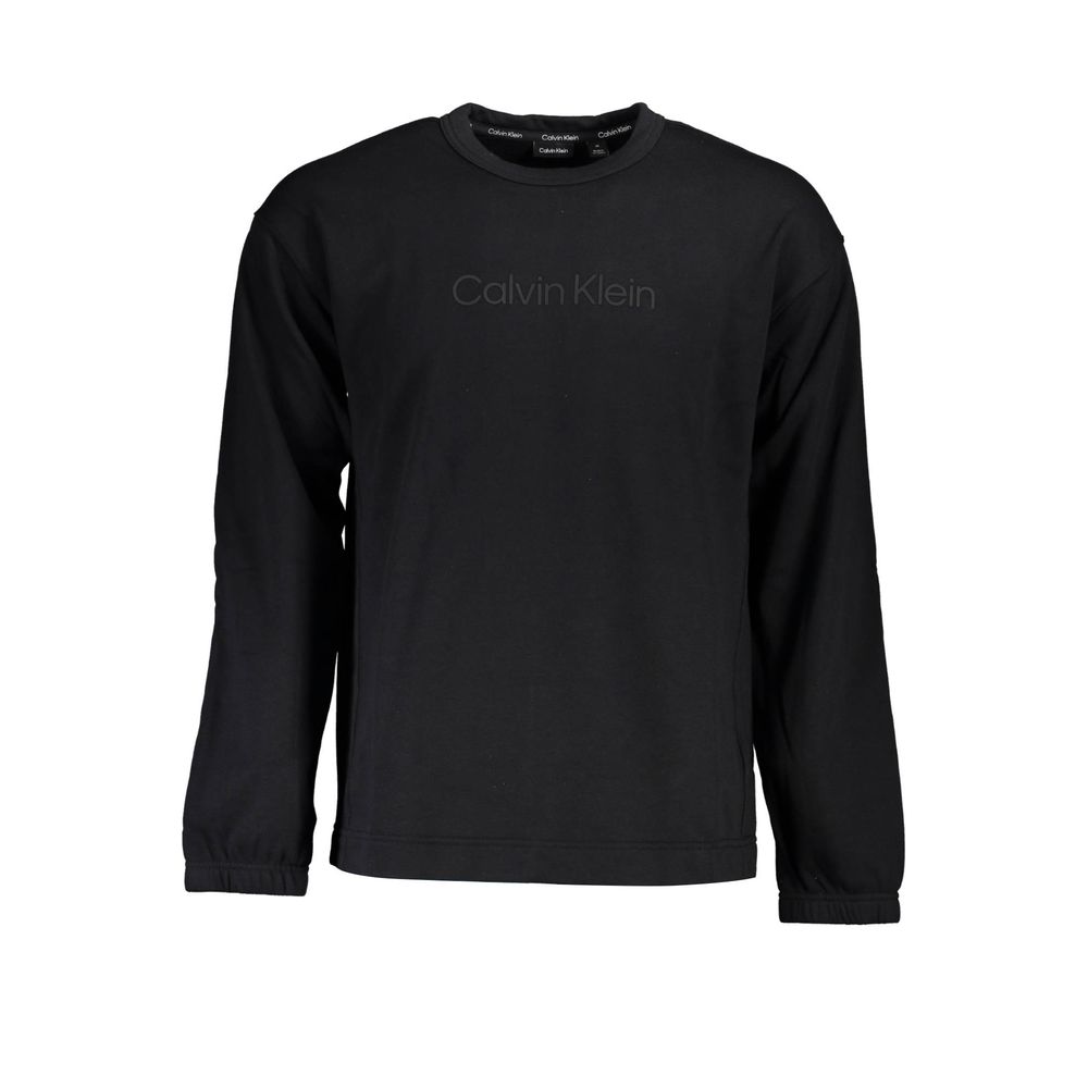 Black Cotton Sweater - ventzia