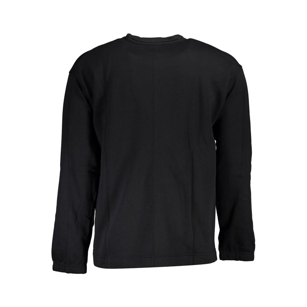 Black Cotton Sweater - ventzia
