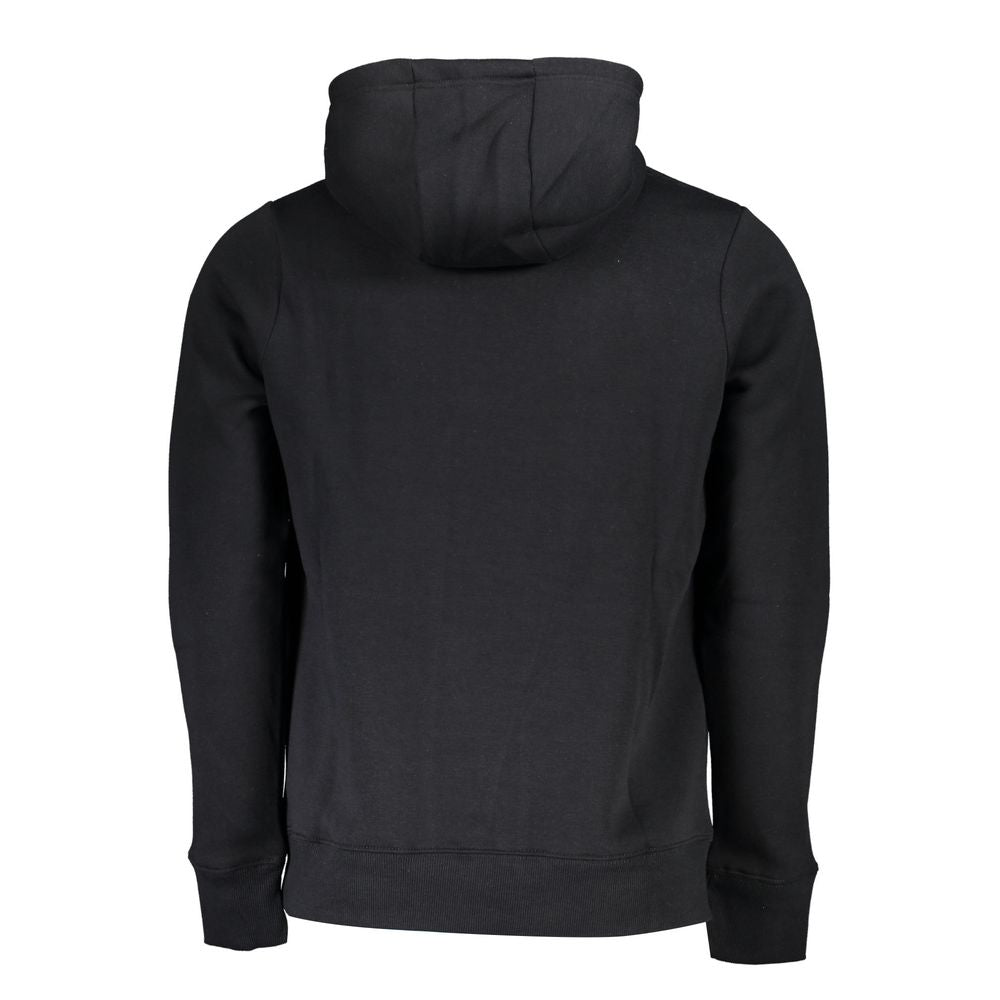 Black Cotton Men Sweater - ventzia