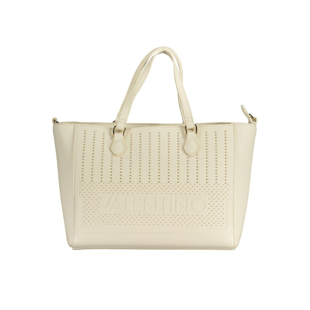 White Polyethylene Handbag - ventzia