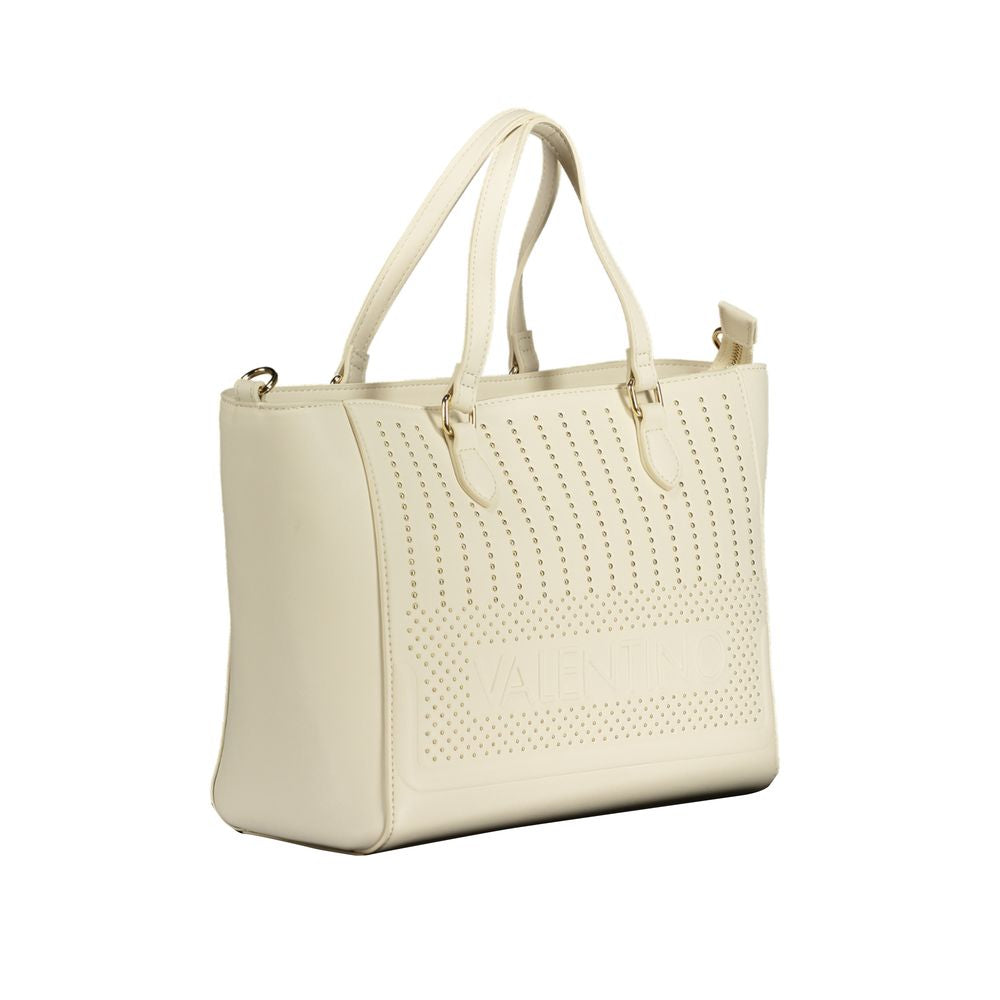 White Polyethylene Handbag - ventzia