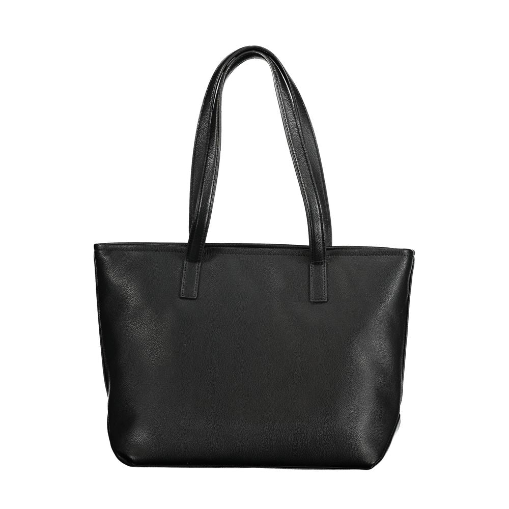Black Polyethylene Handbag - ventzia