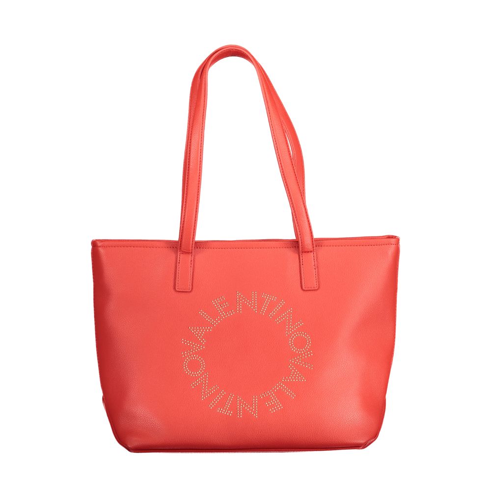 Red Polyethylene Handbag - ventzia