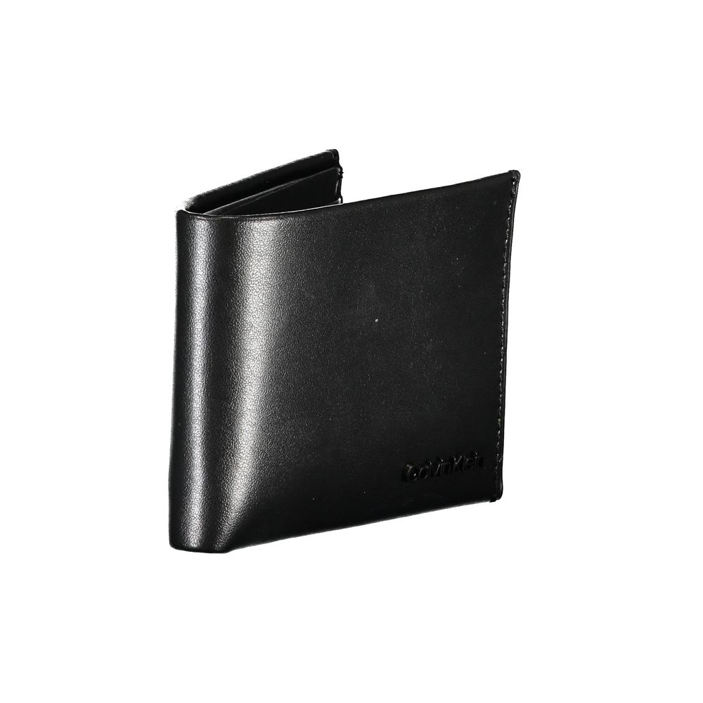 Black Leather Wallet - ventzia