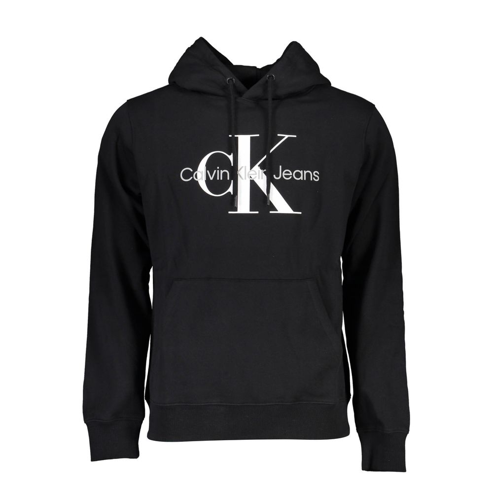 Black Cotton Sweater - ventzia