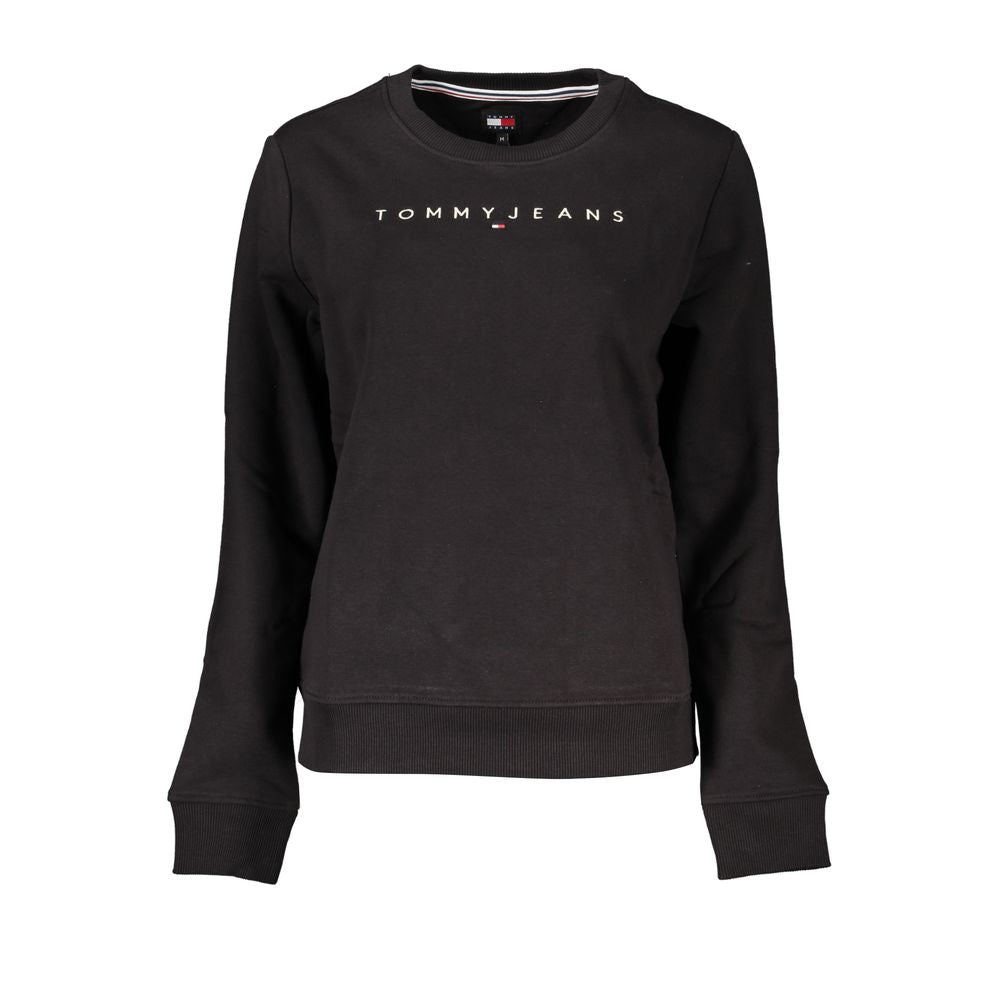 Black Cotton Sweater - ventzia