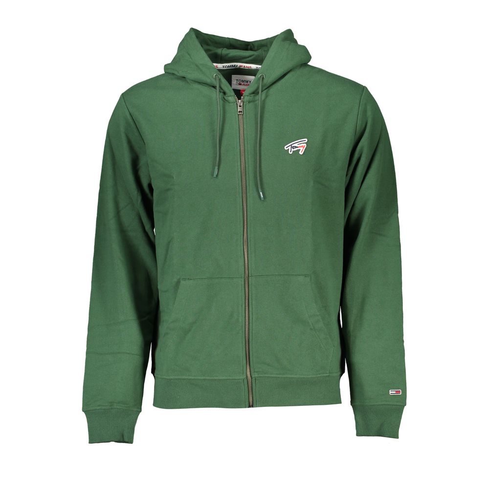 Green Cotton Sweater - ventzia