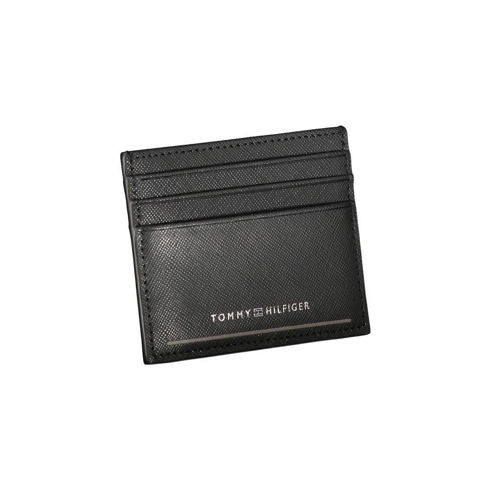 Black Leather Wallet - ventzia