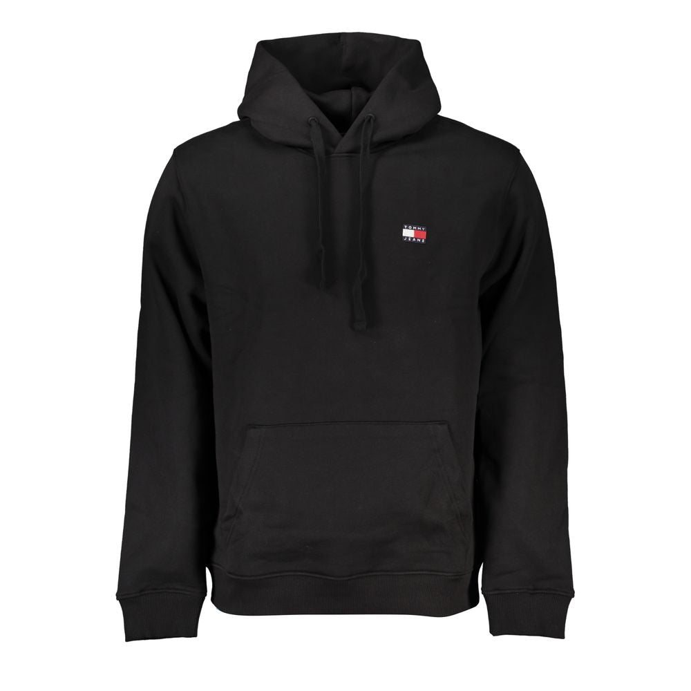 Black Cotton Sweater - ventzia