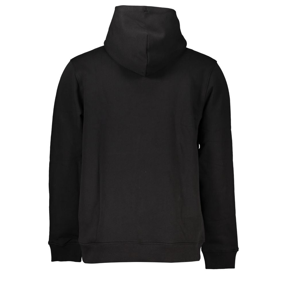Black Cotton Sweater - ventzia