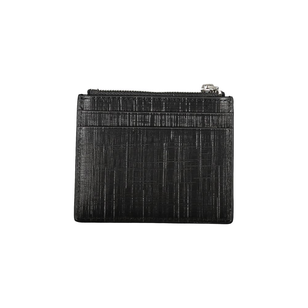 Black Leather Wallet - ventzia