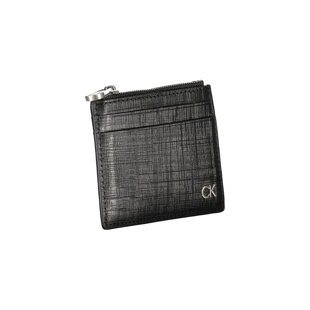 Black Leather Wallet - ventzia