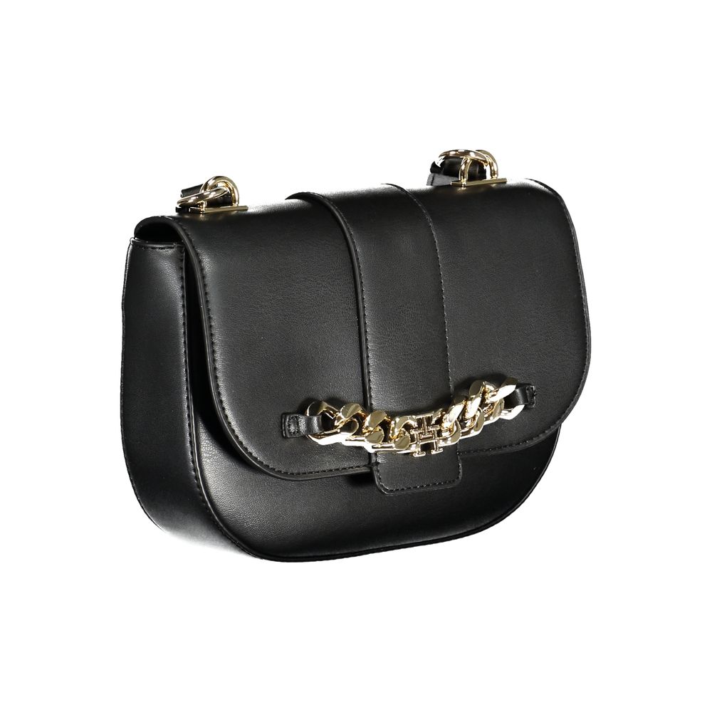 Black Polyethylene Handbag - ventzia
