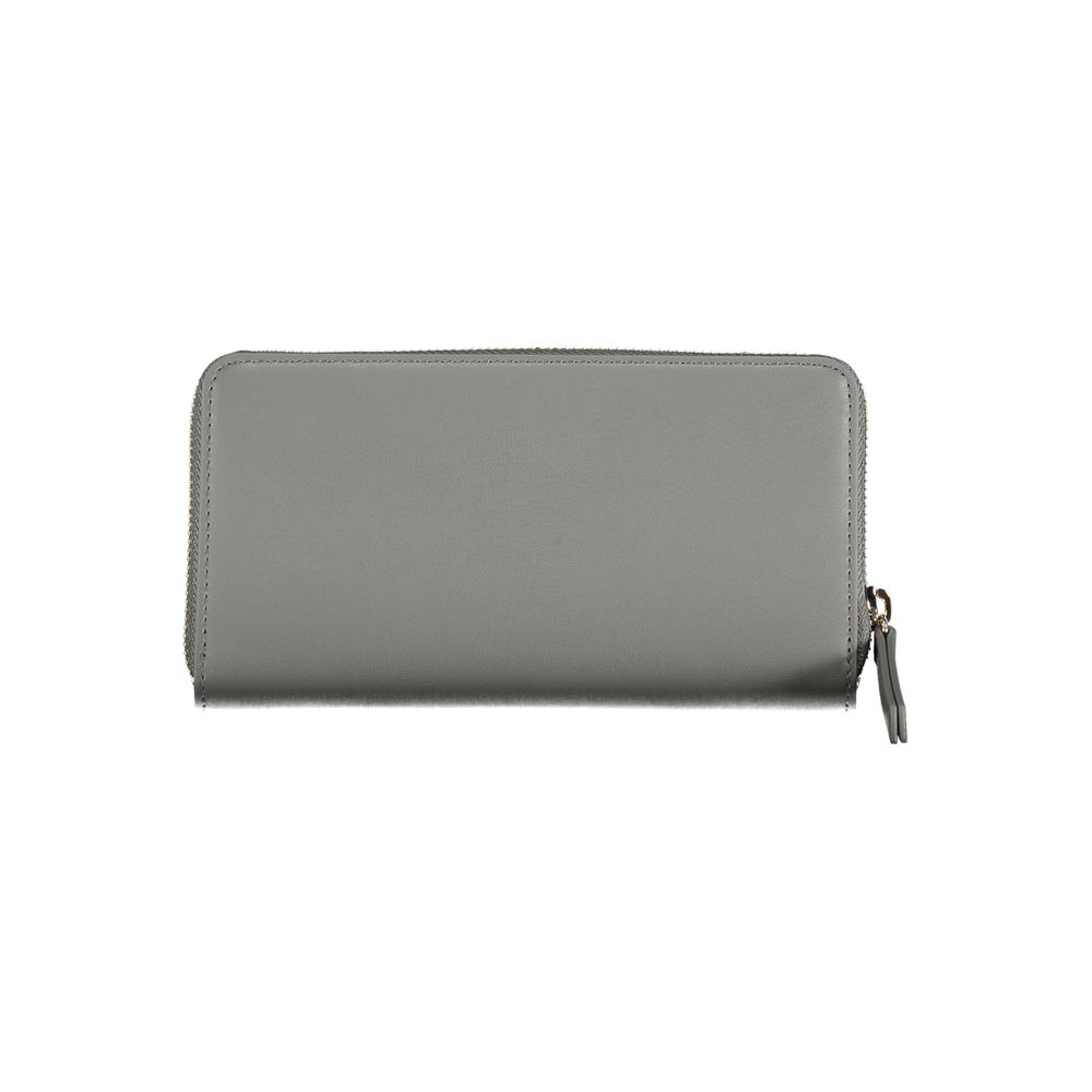 Grigio Poliuretano Women Wallet - ventzia