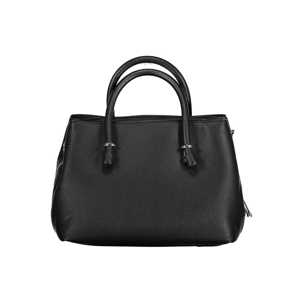 Black Polyethylene Handbag - ventzia