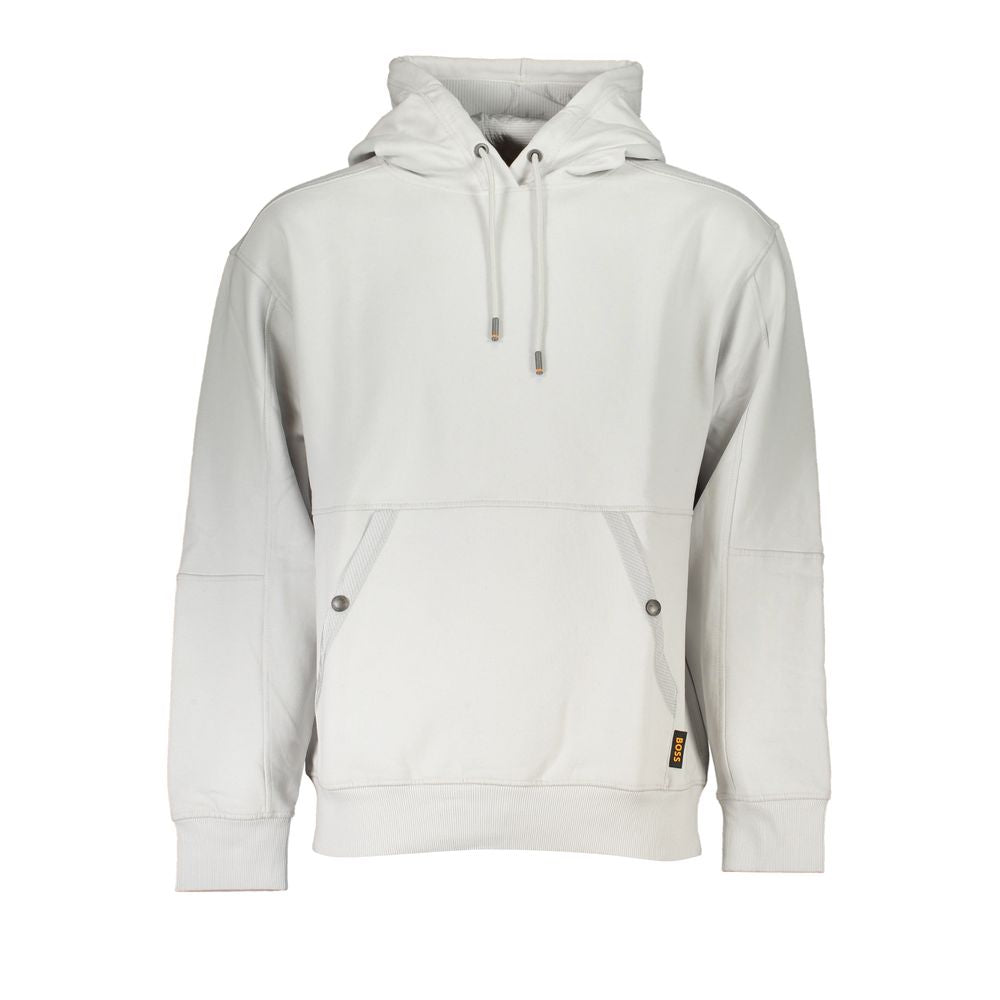 Gray Cotton Sweater - ventzia