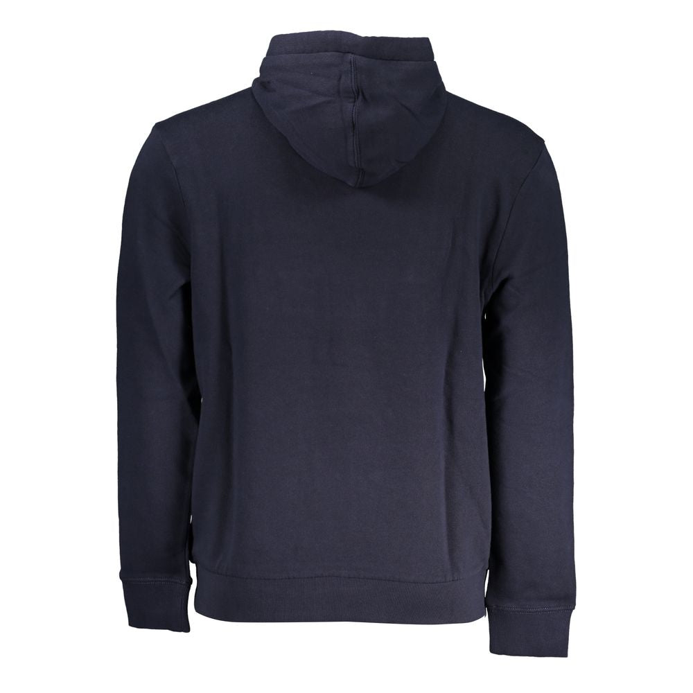 Blue Cotton Sweater - ventzia
