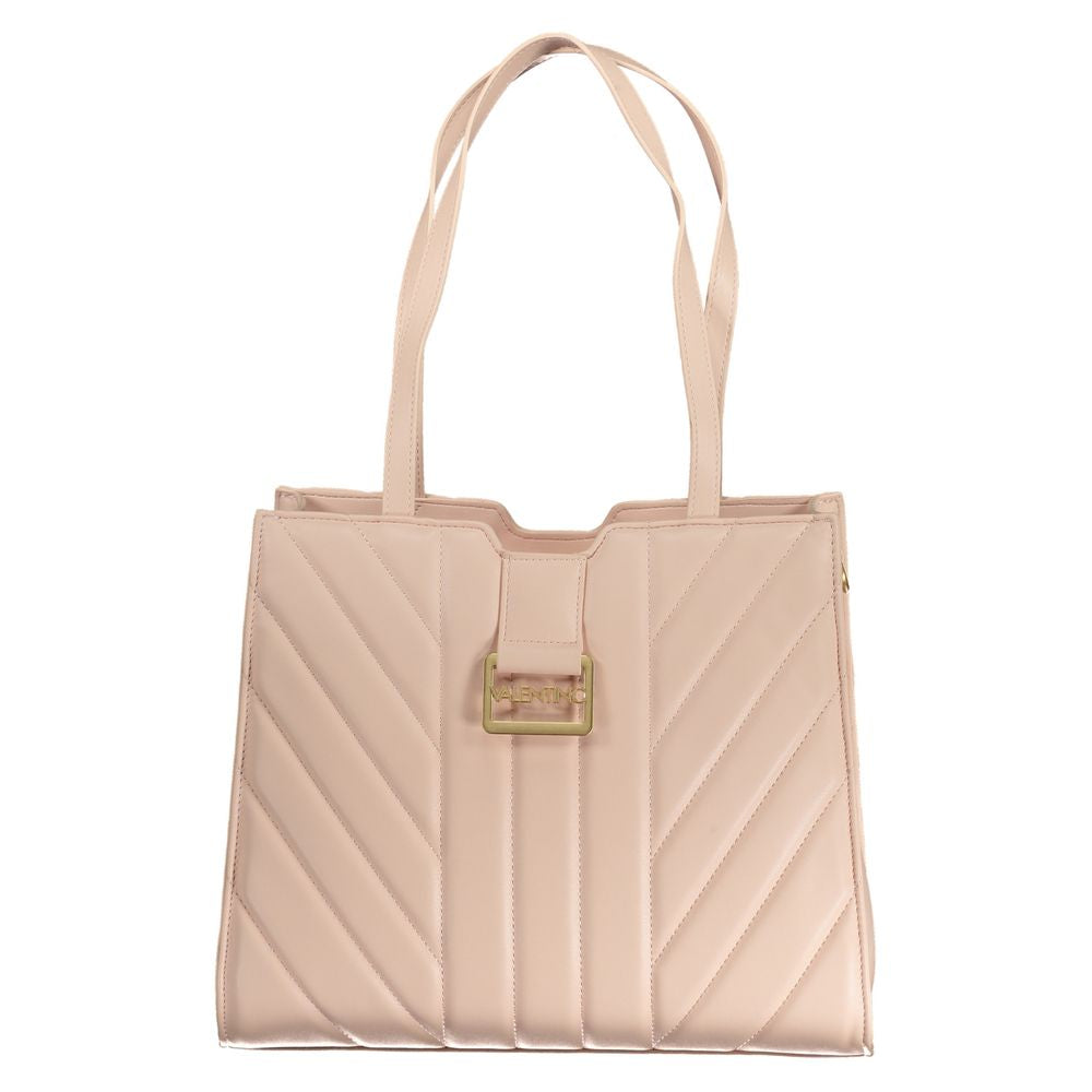 Pink Polyethylene Handbag - ventzia