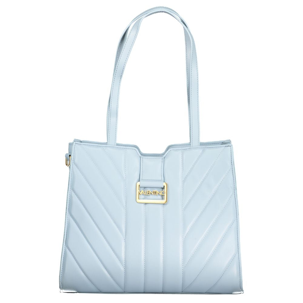 Blue Polyethylene Handbag - ventzia
