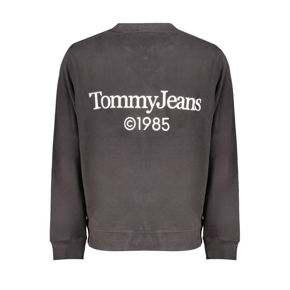 Black Cotton Sweater - ventzia