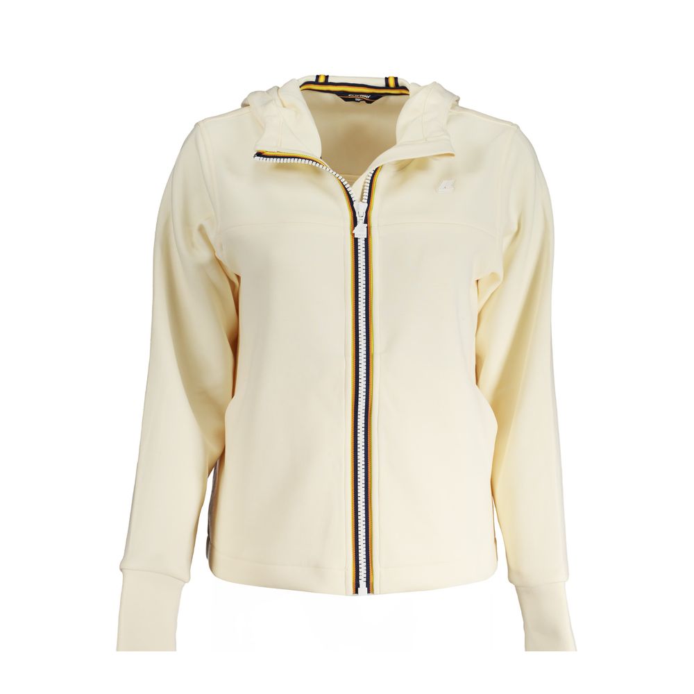 Beige Polyester Sweater - ventzia