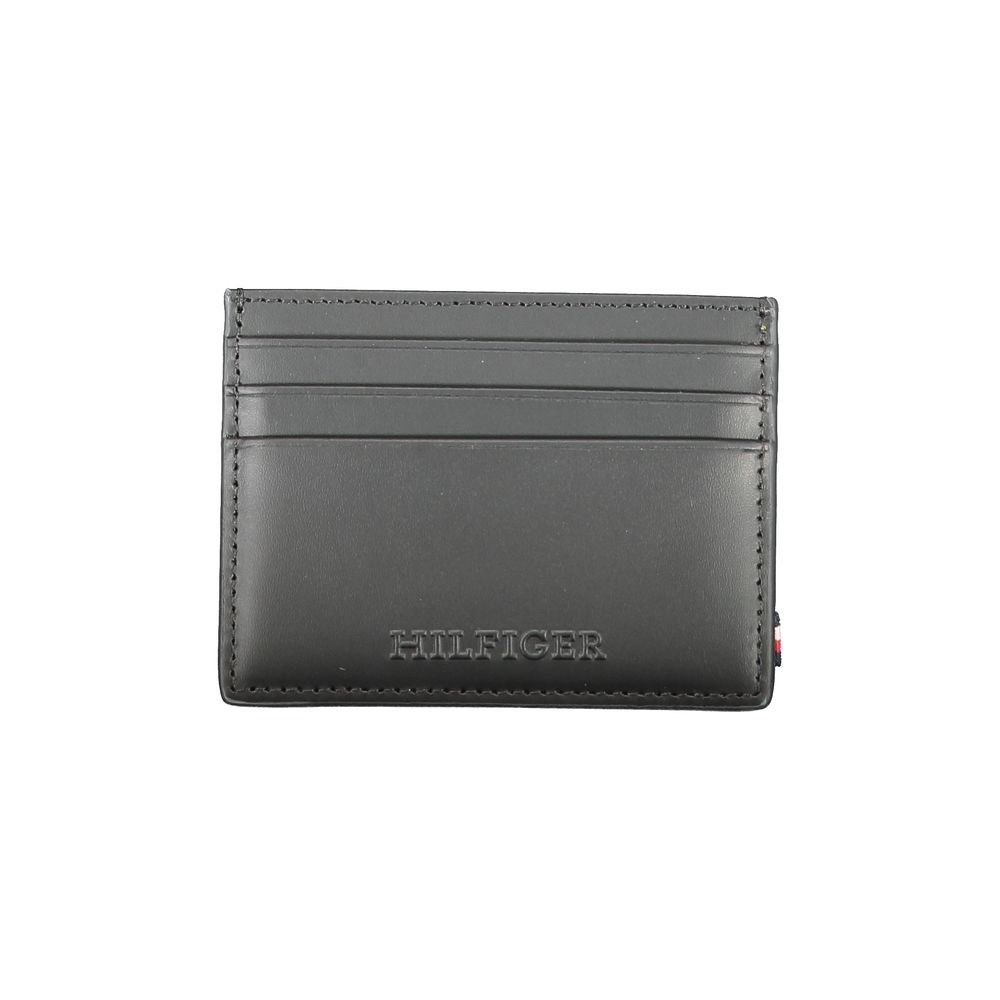 Black Leather Wallet - ventzia