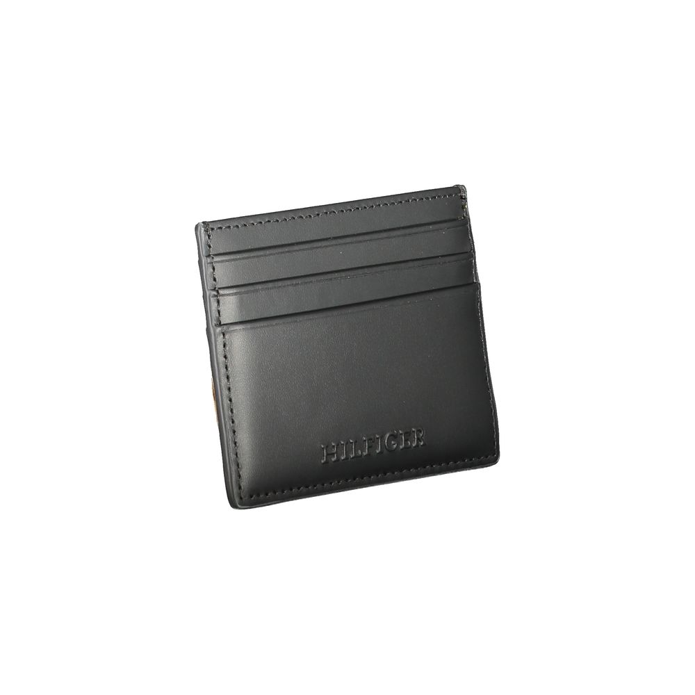 Black Leather Wallet - ventzia
