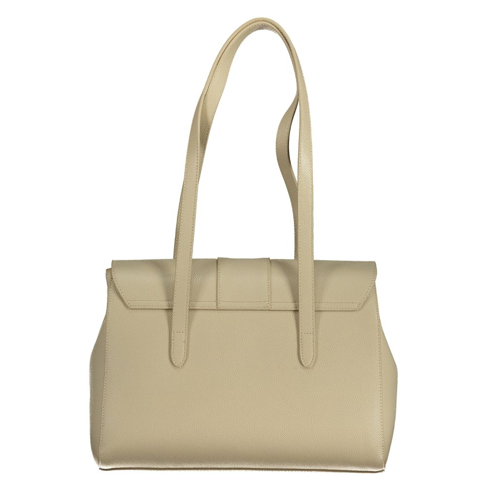 Beige Polyethylene Handbag - ventzia