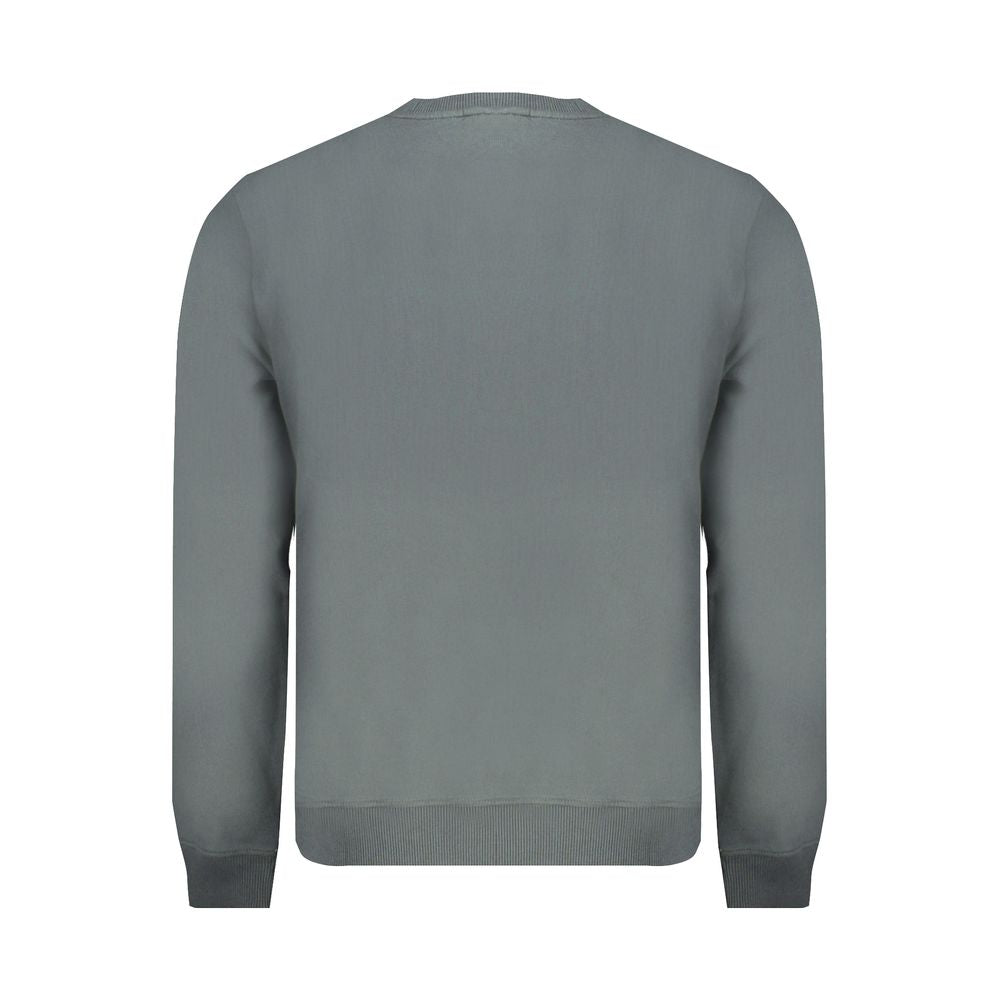 Green Cotton Sweater - ventzia