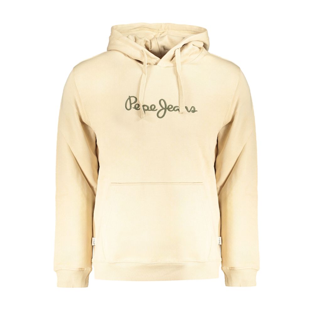 Beige Cotton Sweater - ventzia