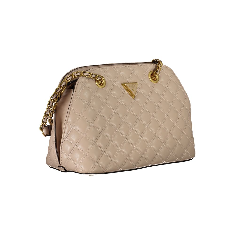Beige Polyethylene Handbag - ventzia