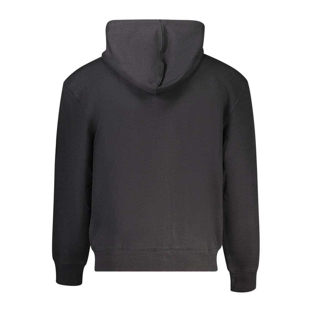 Black Cotton Sweater - ventzia