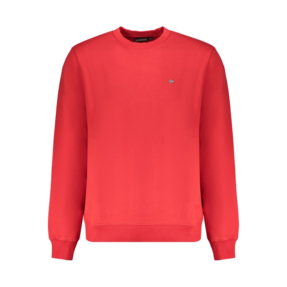 Red Cotton Sweater - ventzia