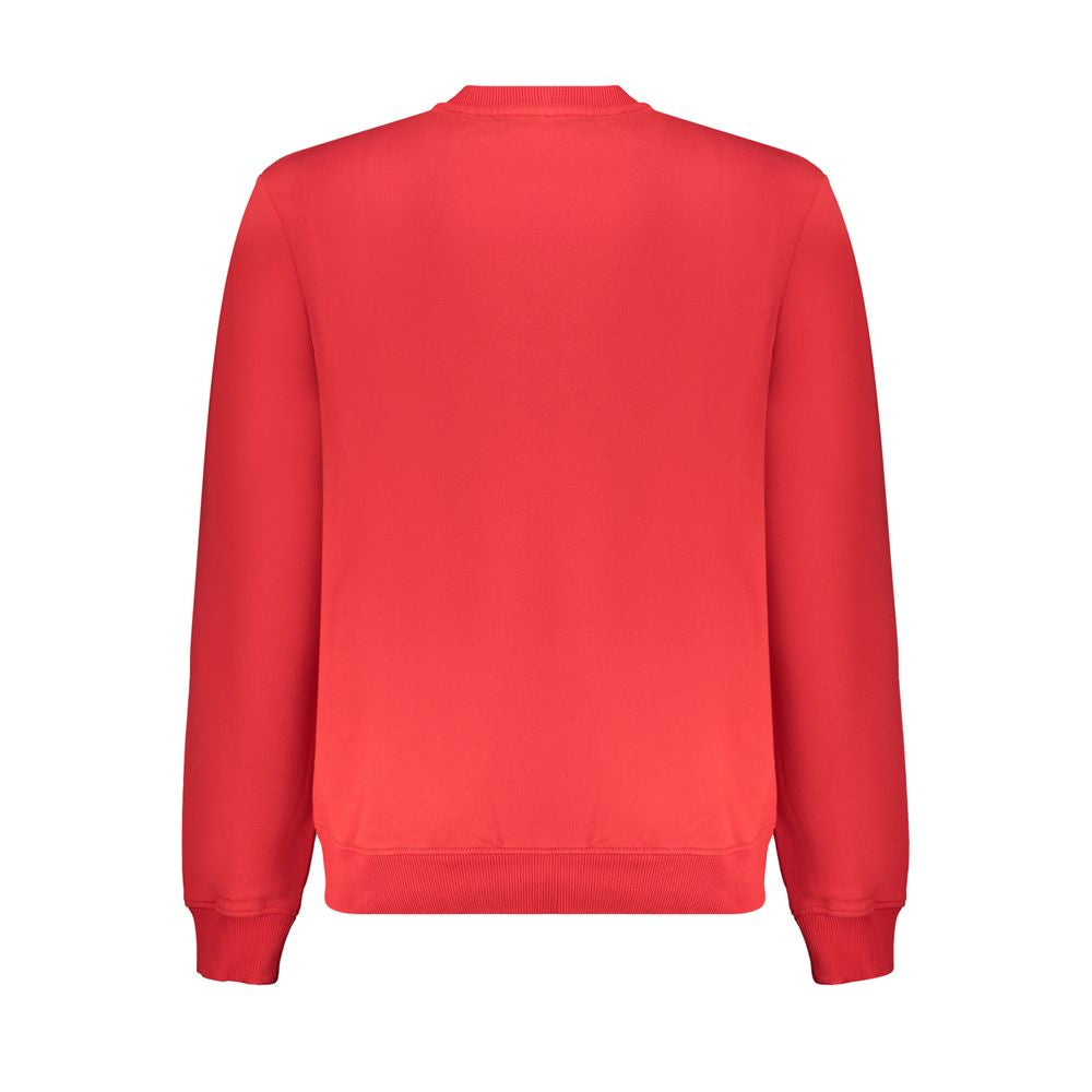 Red Cotton Sweater - ventzia