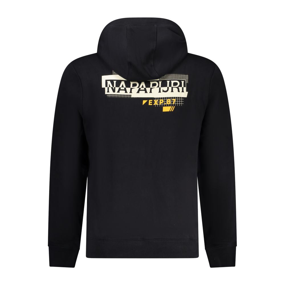 Black Cotton Sweater - ventzia