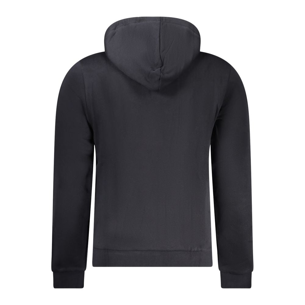 Black Cotton Sweater - ventzia