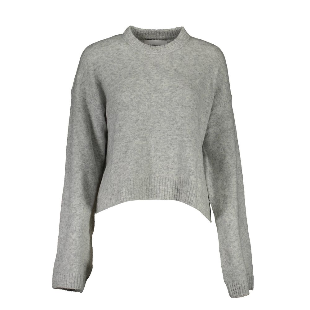 Gray Wool Sweater - ventzia