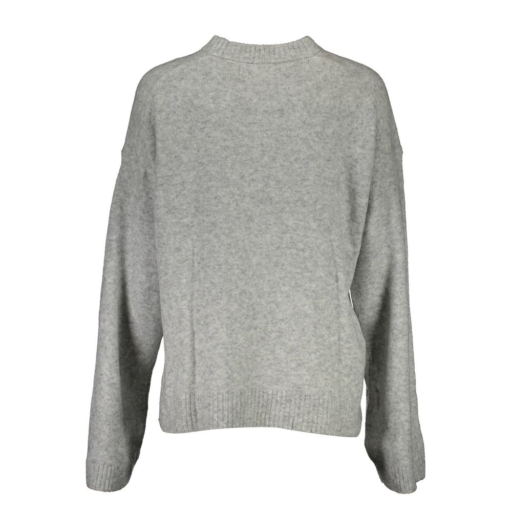 Gray Wool Sweater - ventzia