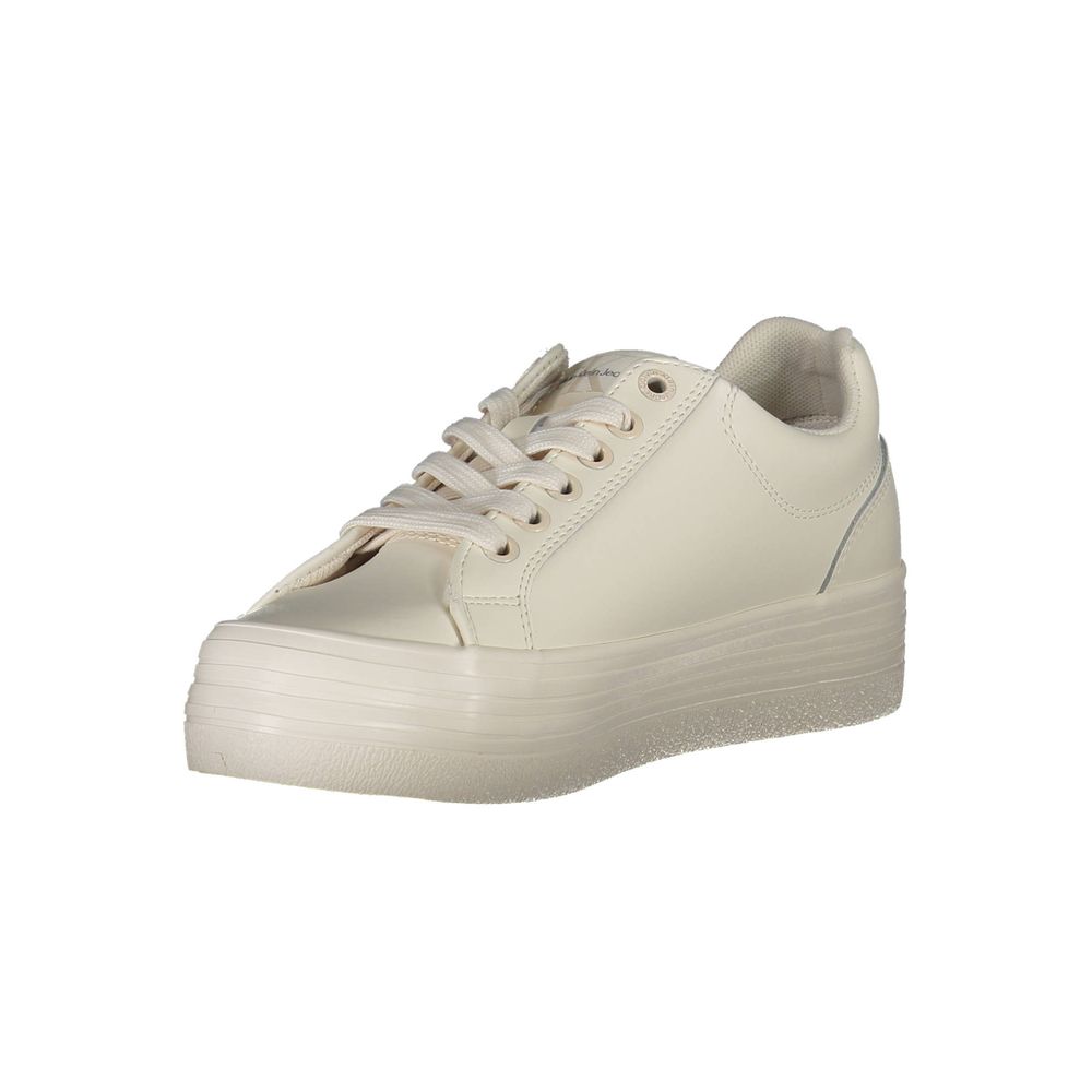 Bianco Leather Women Sneaker - ventzia