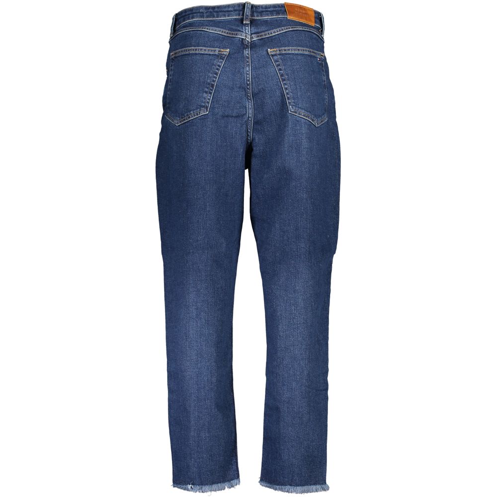Blu Cotton Women's Jeans - ventzia