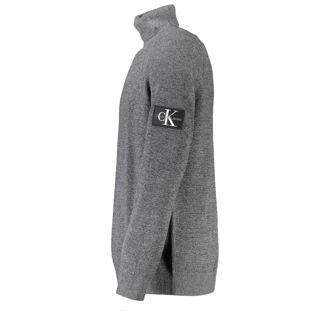 Gray Wool Sweater - ventzia