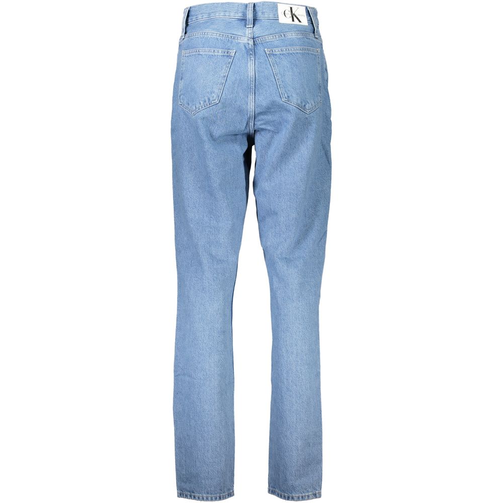 Azzurro Cotton Women Jeans - ventzia
