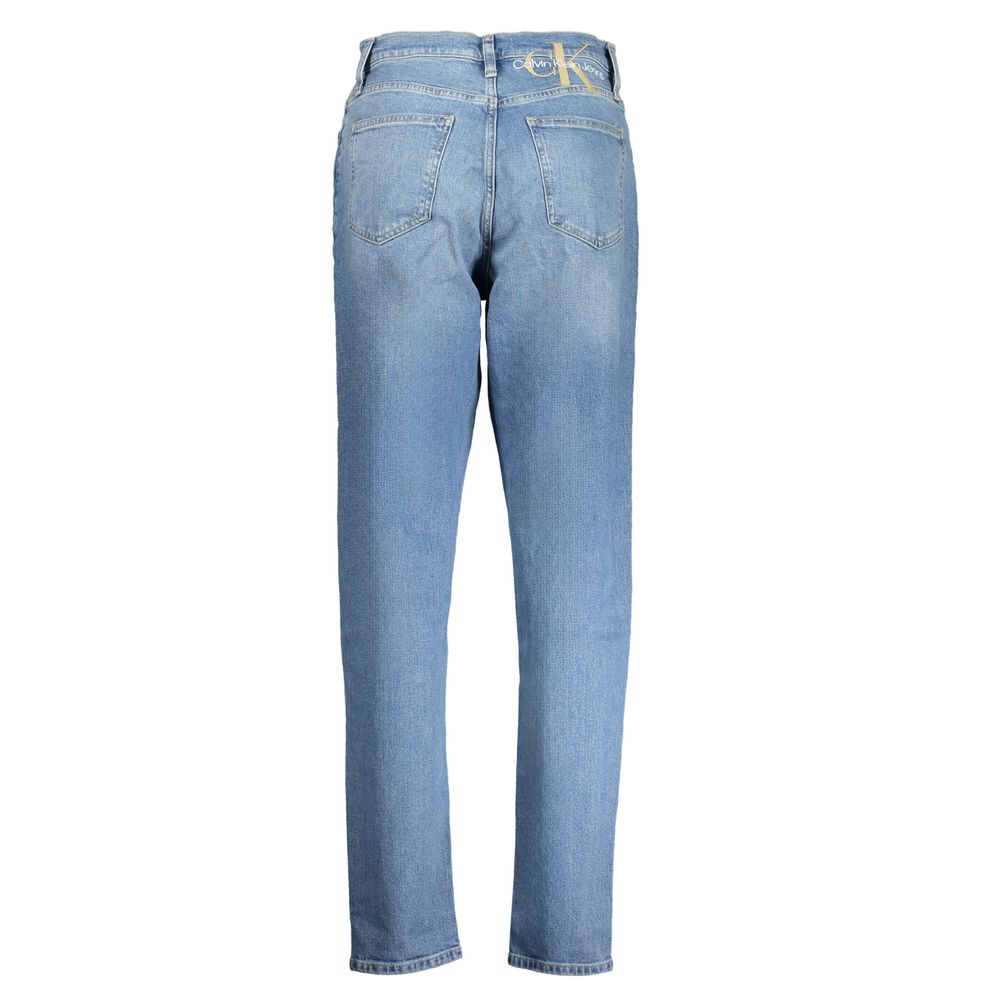 Azzurro Cotton Women Jeans - ventzia