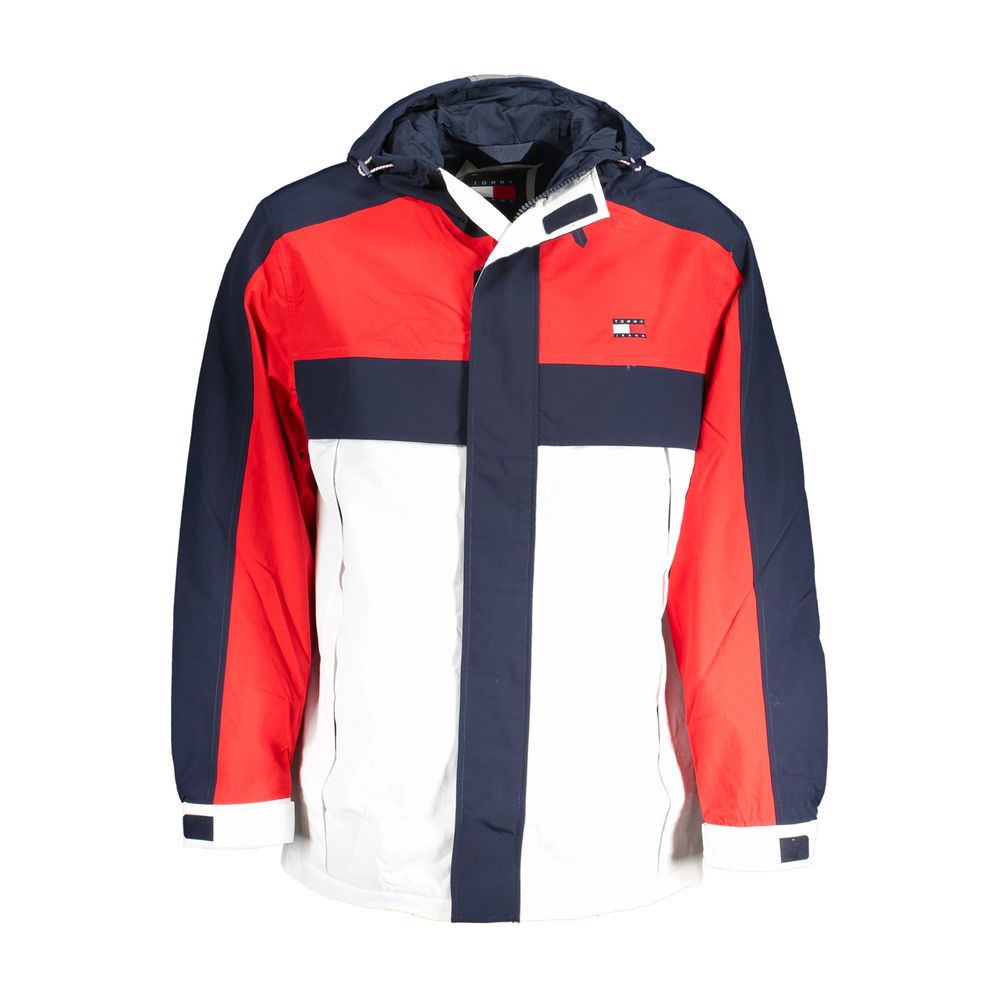 Blu Poliammide Men's Jacket - ventzia