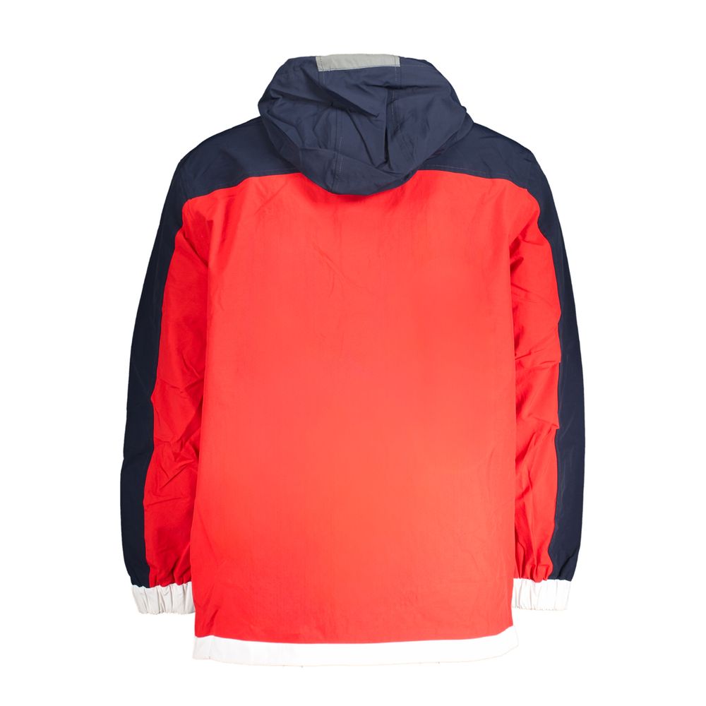 Blu Poliammide Men's Jacket - ventzia