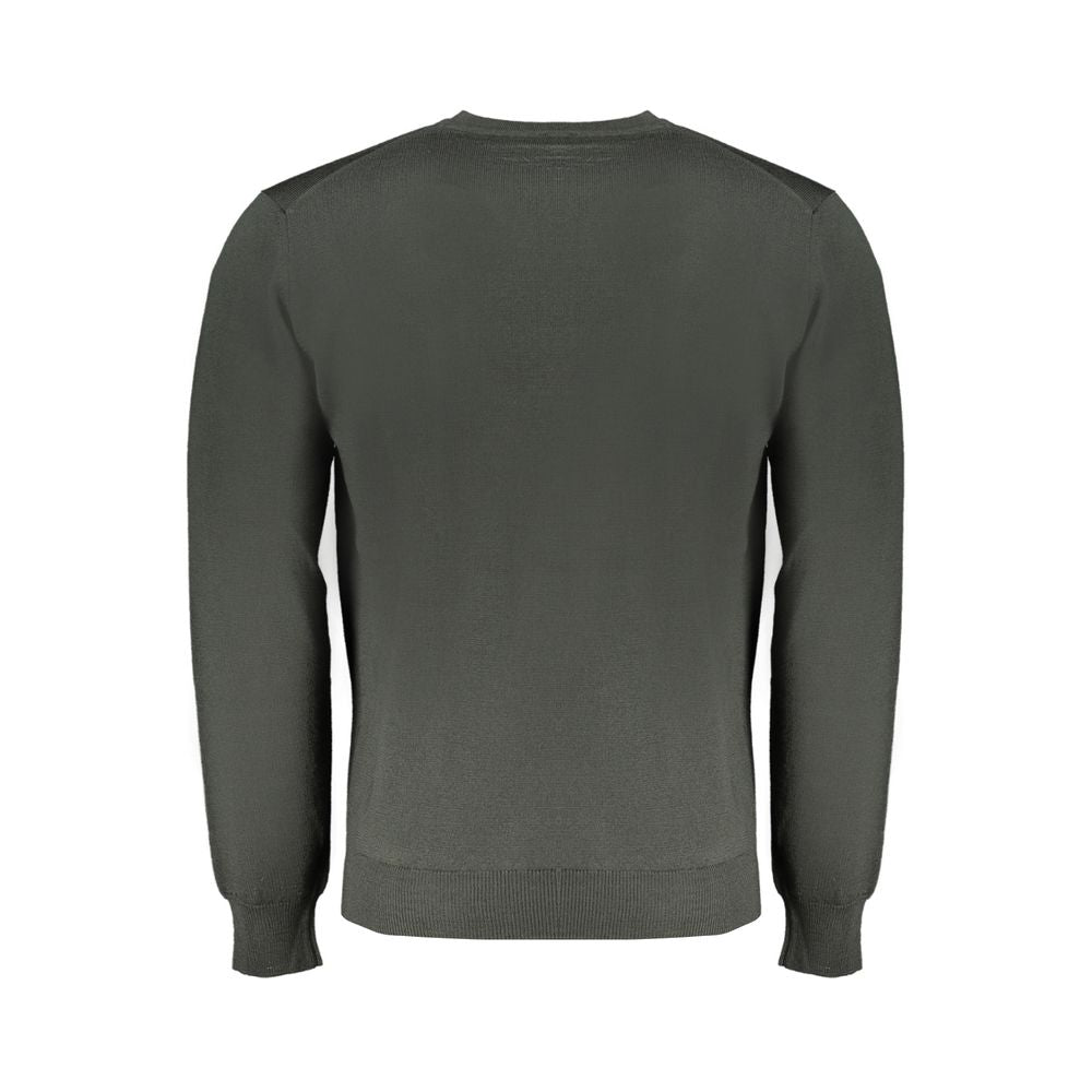 Green Wool Sweater - ventzia