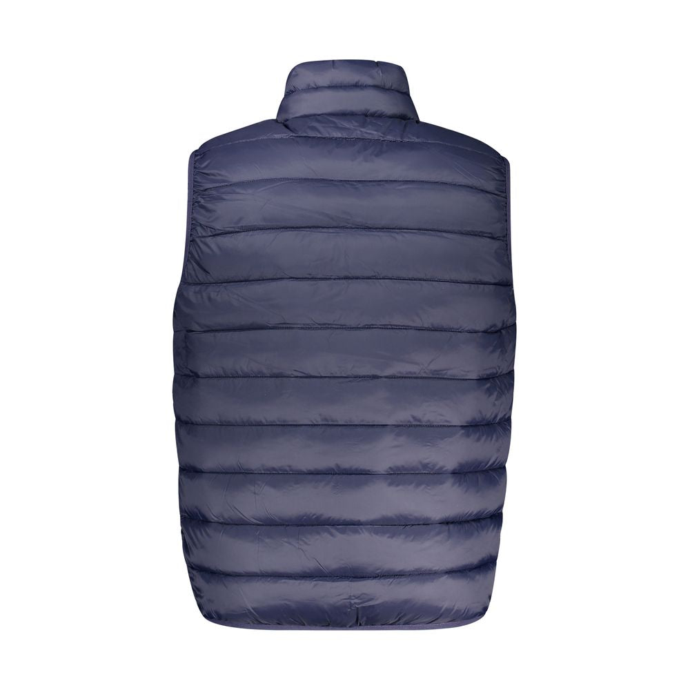 Blu Poliammide Men Vest - ventzia