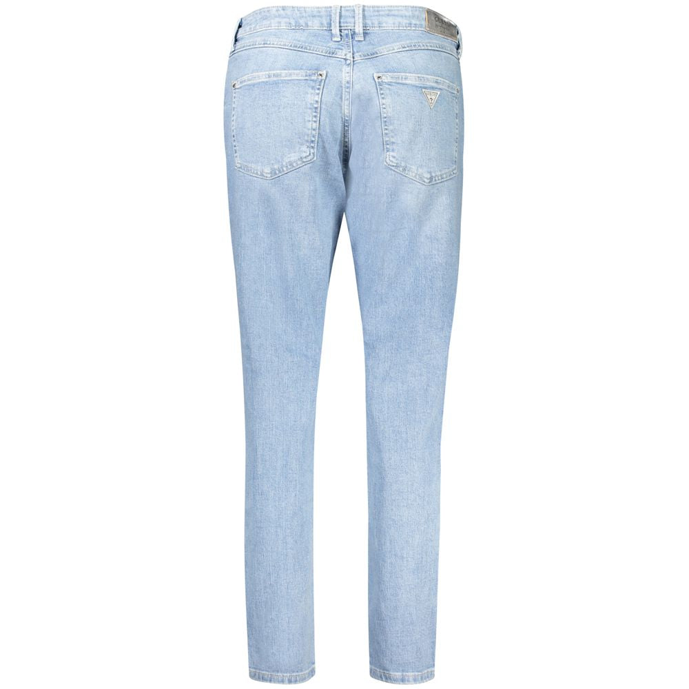 Azzurro Cotton Women Jeans - ventzia