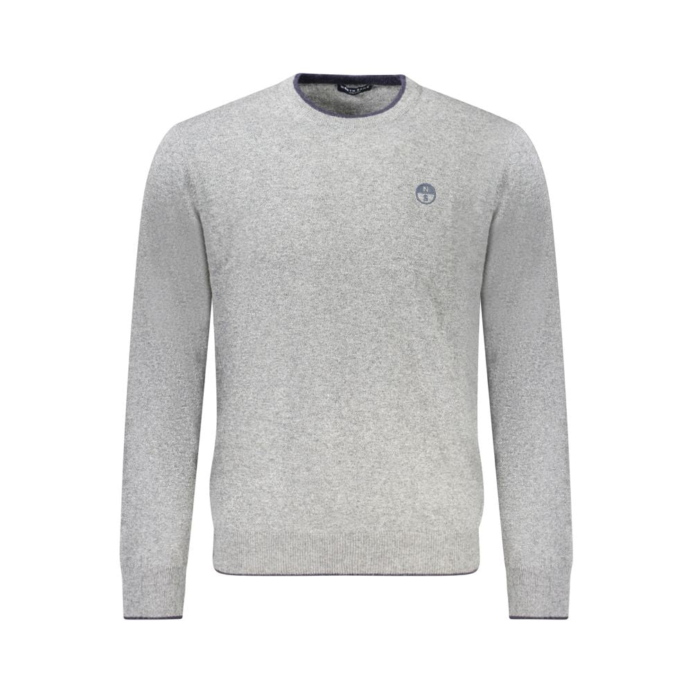 Gray Cashmere Sweater - ventzia