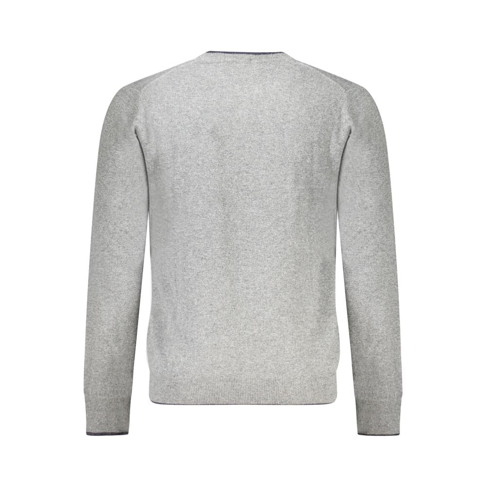 Gray Cashmere Sweater - ventzia